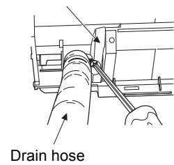 TOSHIBA MMK-AP0153H - How to remove the drain hose - 1