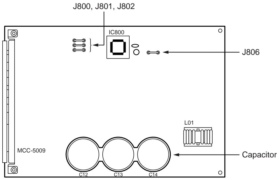 TOSHIBA RAS-16SAVP-E - LOCATION OF JUMPER LEAD WIRE : - 1