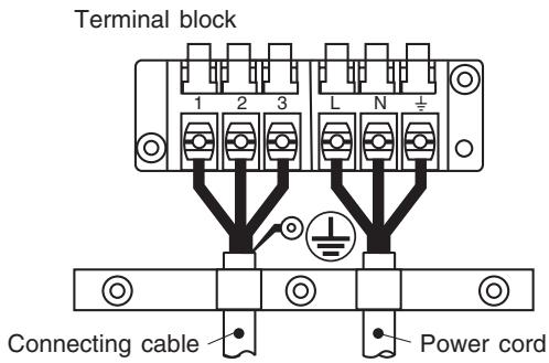 TOSHIBA RAS-16SAVP-E - Stripping length of connecting cable - 1