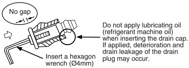 TOSHIBA RAS-16SAVP-E - How to attach the drain cap - 2