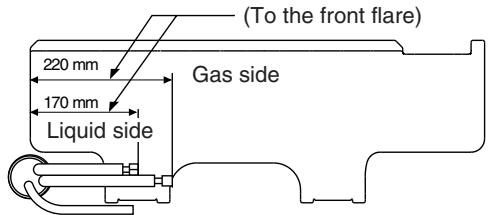 TOSHIBA RAS-16SAVP-E - Left-hand connection with piping - 1