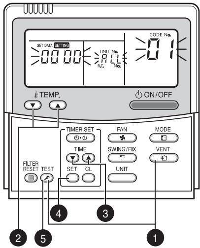 TOSHIBA RAV-SM801KRT-E - Setting by Remote Controller on Indoor Unit Side - 5