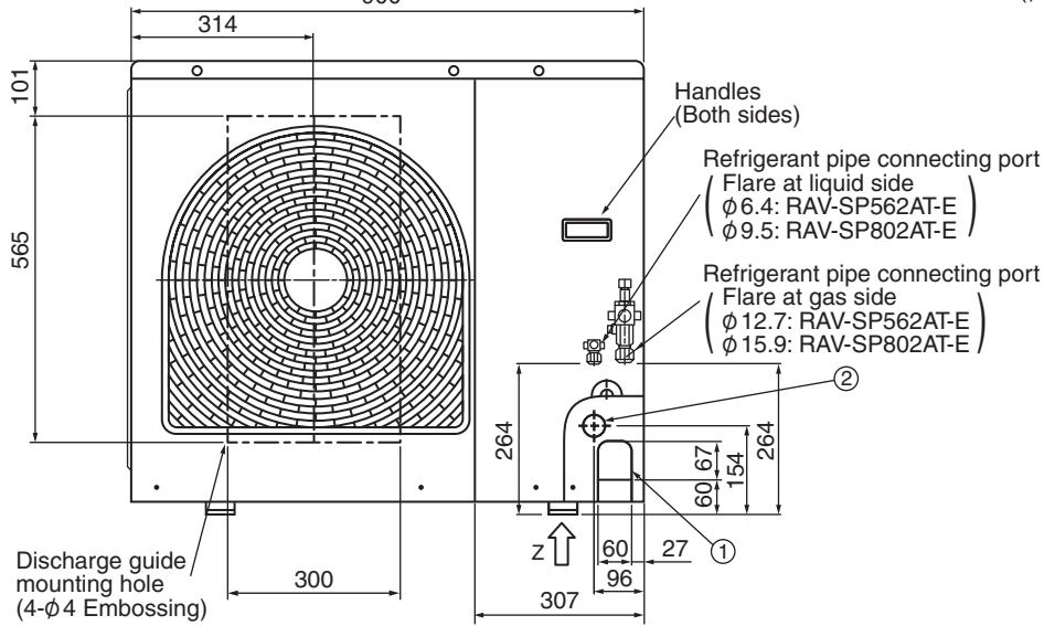 TOSHIBA RAV-SP1402AT-E - RAV-SP562AT-E, RAV-SP802AT-E - 4