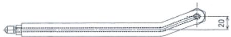 TOSHIBA RAV-SP1402AT-E - Elbow piping kit (TCB-KP12CE2, TCB-KP22CE2) - 2