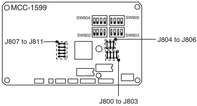 TOSHIBA RAV-SP1604AT8-E - Model switching (J800 to J803) - 1