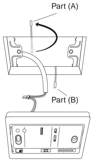 TOSHIBA TCB-SC642TLE2 - If the separate receiver unit is installed on the ceiling, use the provided ceiling mounting bracket for installation. - 2