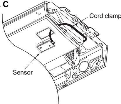 TOSHIBA TCB-SC642TLE2 - Installation of sensor unit - 2