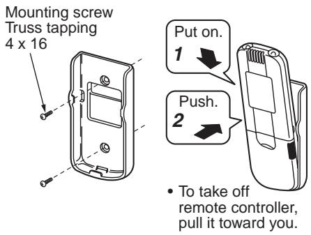 TOSHIBA TCB-SC642TLE2 - How to handle the remote controller - 1