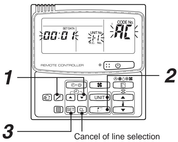 TOSHIBA TCB-SC642TLE2 - 3-2-5 Change of indoor address from remote controller - 2