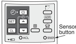 TOSHIBA TCB-SC642TLE2 - How to set the room temperature sensor - 1