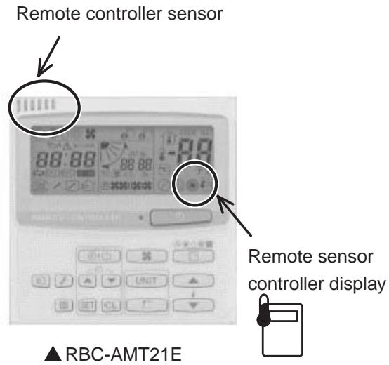 TOSHIBA TCB-SC642TLE2 - Selection of indoor air temperature sensor - 2