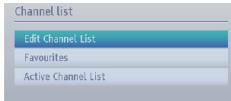 TOSHIBA W1333 - Viewing Channel List - 1