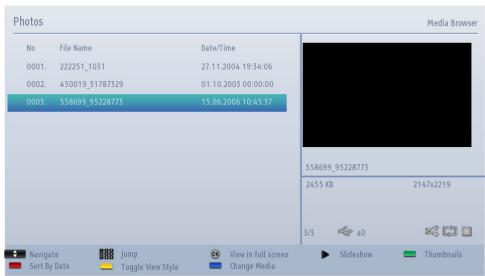 TOSHIBA W1333 - Viewing JPEG Files - 1