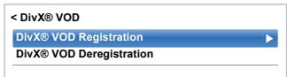 TOSHIBA W4333 - To register your TV to a DivX® account: - 1