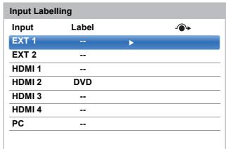TOSHIBA W4333 - Labelling video input sources - 7