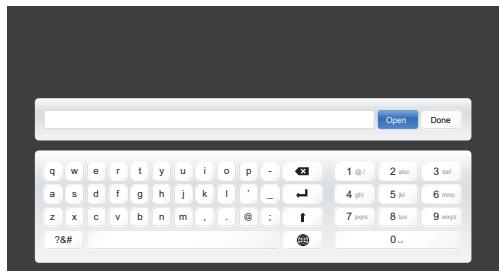TOSHIBA W4333 - To enter text using the software keyboard: - 1