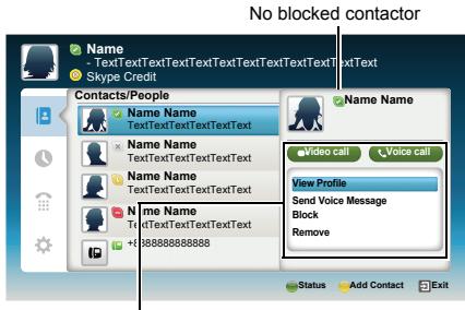 TOSHIBA W4333 - Contacts/People - 2