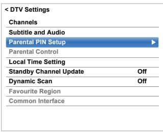 TOSHIBA W4333 - Parental PIN Setup - 1