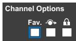 TOSHIBA WL968 - Selecting favourite channels - 1