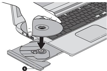 TOSHIBA C70D-A-111 - Using the optical disc drive - 3