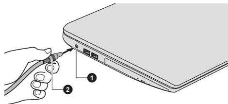 TOSHIBA C70D-A-111 - Connecting the AC adaptor - 5