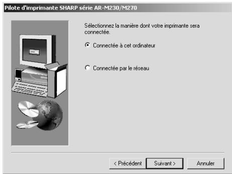 SHARP AR-M236 - Cliquer sur le bouton "suivant - 1
