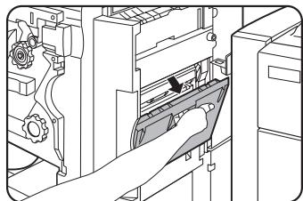 SHARP AR-M451 - Ouvrez le capot avant. - 4