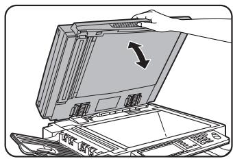 SHARP AR-M451 - Ouvrez et fermez le chargeur de documents. - 1