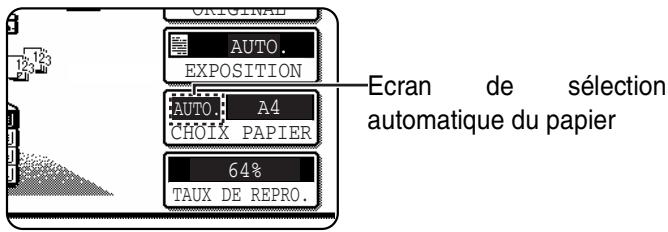 SHARP AR-M451 - Assurez-vous qu'un format de papier approprié a été sélectionné en fonction du taux choisi. - 1
