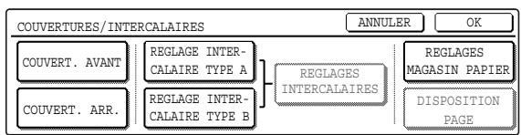SHARP AR-M451 - ■ Procedure d'insertion d'intercalaires - 3