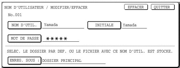 SHARP AR-M451 - Entrez un mot de passer à 5 chiffres à l'aide des touches numériques. - 2