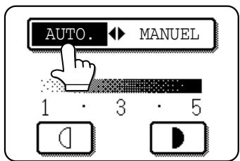 SHARP AR-M451 - Sélectionnez [AUTO] ou [MANUEL]. - 1