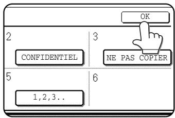 SHARP AR-M451 - Appuyez sur la touche [OK]. - 1