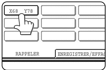 SHARP AR-M451 - Appuyez sur la touche de format d'original que vous souhaitez utiliser. - 1