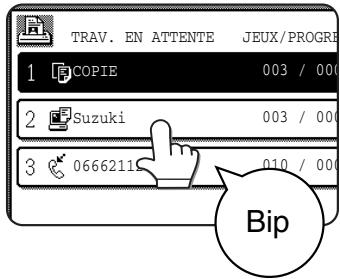 SHARP AR-M451 - Utilisation de l'écran tactile - 1