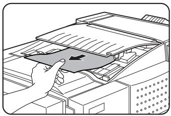 SHARP AR-M451 - Retirez le papier bloqué. - 1