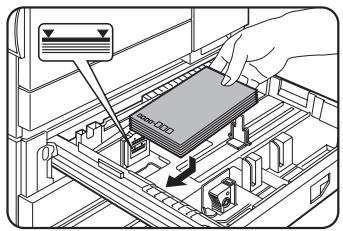 SHARP AR-M451 - Chargement des cartes postales - 1