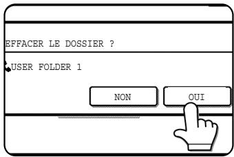 SHARP AR-M451 - Appuyez sur la touche [OUI]. - 1
