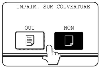 SHARP AR-M451 - Appuyez sur la touche [REGLAGE COUVERTURE]. - 2