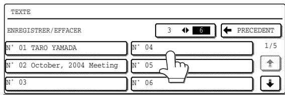 SHARP AR-M451 - Enregistrement de séquences de texte - 3