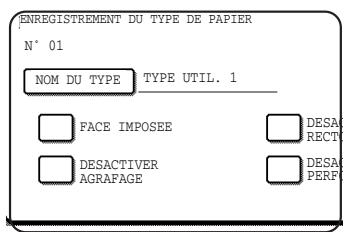 SHARP AR-M451 - Programmation et édition des types de papier - 4
