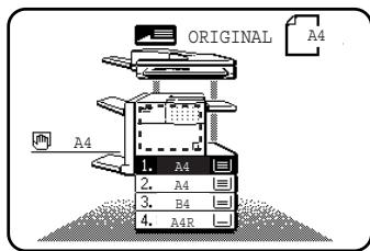 SHARP AR-M451 - Assurez-vous que le mode copie recto - recto est selectionné. - 1