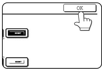 SHARP AR-M451 - Appuyez sur la touche [OK]. - 1