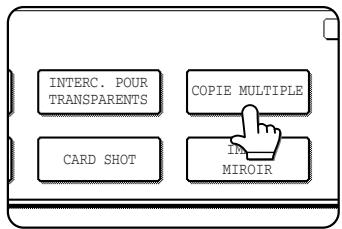 SHARP AR-M451 - Appuyez sur la touche [COPIE MULTIPLE] de l'écran des réglages spéciaux (2ème écran). - 1