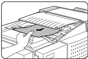 SHARP AR-M451 - Retirez le papier bloqué. - 1