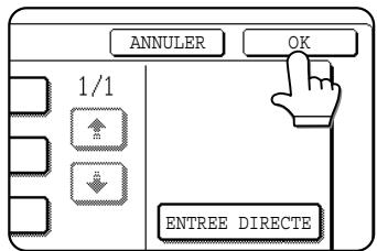 SHARP AR-M451 - Appuyez sur la touche [OK]. - 1