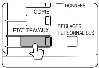 SHARP AR-M451 - Appuyez sur la touche [ETAT TRAVAUX]. - 1