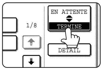 SHARP AR-M451 - Appuyez sur la touche [TERMINE]. - 1
