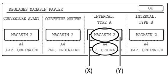 SHARP AR-M451 - ■ Procedure d'insertion d'intercalaires - 4
