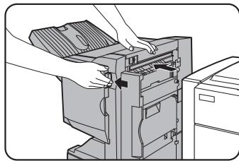 SHARP AR-M451 - ■ Extraction des agrafes bloquées - 1
